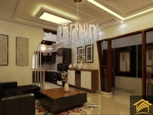 Candelabru Decorativ cu 8 Surse de Lumină - "Neralia"