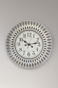 Ceas vintage de perete cu efect antichizat