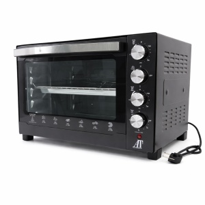 Cuptor Electric AT Performance AT-060L, 60L, 3000W, Timer 60 min, Negru