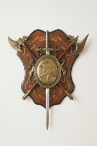 Panoplie Decorativa cu 2 Sabii - “Emdusir”
