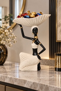 Statuetă Africană cu Suport – "Tameris" - Img 2