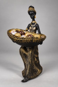 Statuetă Africană cu Suport - „Kavira”