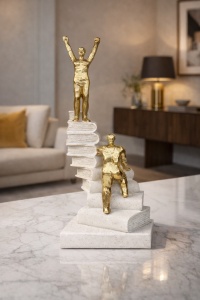 Figurina decorativa inspiratie si reusita design modern