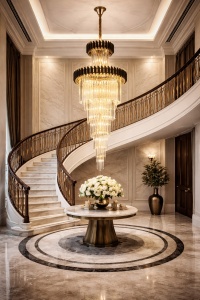 Candelabru Decorativ Finisaj Auriu - "Orionis"