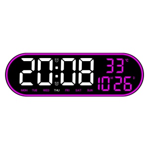Ceas de Masa și Perete Digital cu Telecomanda - "Rukima"