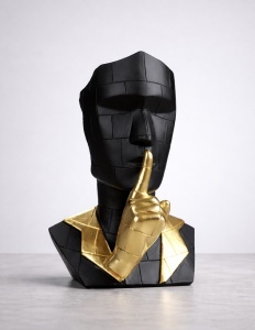 Figurina Minimalista "Nu Vorbesc" - "Caldorin"