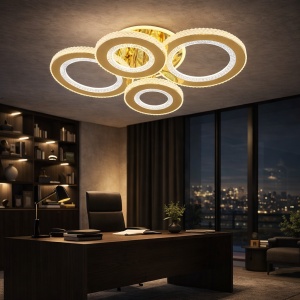Lustra LED Modernă cu Lumină Reglabilă - "Rionetta"