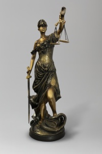 Statuetă Justiția - "Justara" - 49cm