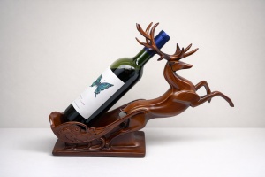 Statueta Suport de Vin Cerb - "Neravin"