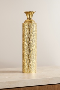 Vază decorativă metal - „Aur Regal”