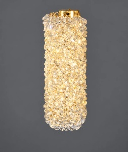 Aplică de Perete LED cu Design Modern și Elemente Decorative Strălucitoare - "Cristanor" - Img 4