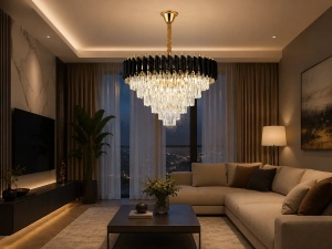 Candelabru Elegant cu Finisaj Negru - "Faveris"