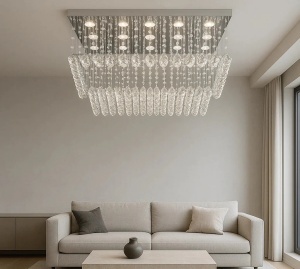 Candelabru LED cu Cristale 20W - "Zoriva"