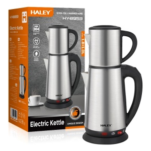 Ceainic Electric cu Capacitate Dublă Haley ,1.8L+1.0L – Soluția Perfectă pentru Ceai și Cafea