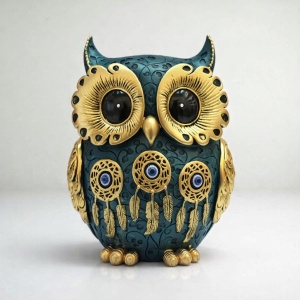 Statueta Bufnita - "Nerathis" - 12cm