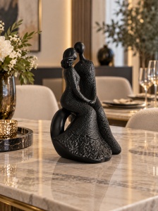Statuetă Decorativă Cuplu Abstract cu Design Elegant - "Dario" - Img 3