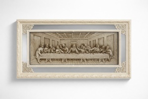 Tablou Cina cea de Taina - "Sancta Cena White"