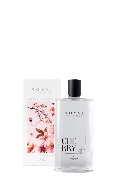 Apa de colonie 80° Royal Platinum, 200 ml, Cherry Blossom