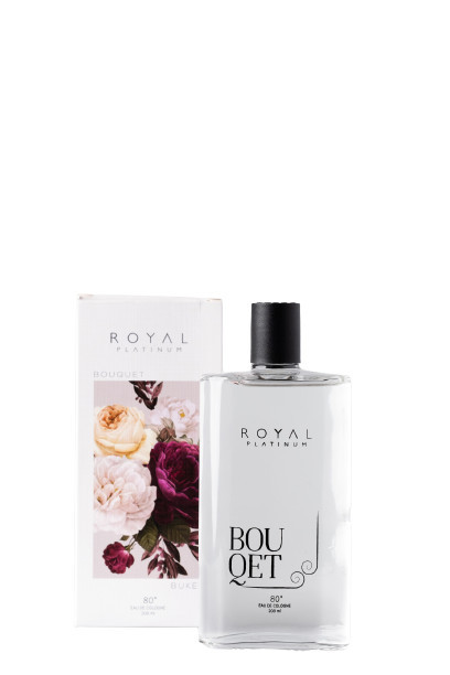 Apa de colonie 80° Royal Platinum, 200 ml, Bouquet