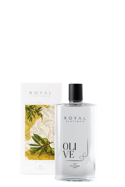 Apa de colonie 80° Royal Platinum, 200 ml, Olive Tree
