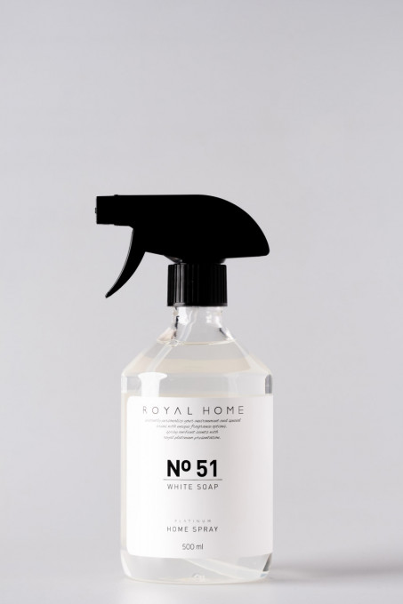 Spray odorizant de camera Royal Platinum Home, White Soap, 500ml