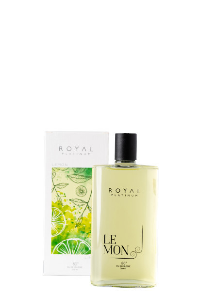 Apa de colonie 80° Royal Platinum, 200 ml, Lemon