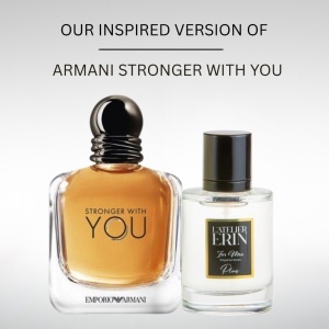 Apa de Parfum L’Atelier ERIN M100, 50ml, pentru barbati, inspirat din Armani Stronger With You