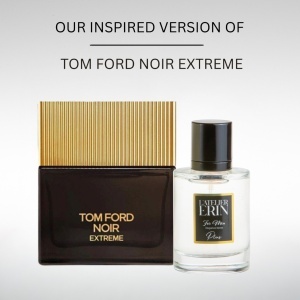 Apa de parfum L’Atelier Erin M130, 50 ml, pentru barbati, inspirat din Tom Ford Noir Extreme