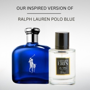 Apa de Parfum L’Atelier ERIN M50, 50, ml, pentru barbati, inspirat din Polo Blue Ralph Lauren