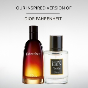 Apa de Parfum L’Atelier ERIN M40, 50 ml, pentru barbati, inspirat din Dior Fahrenheit