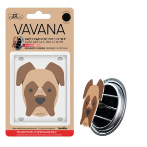 Odorizant auto Vavana Buddies, Energetic, aroma Bergamot & Orange
