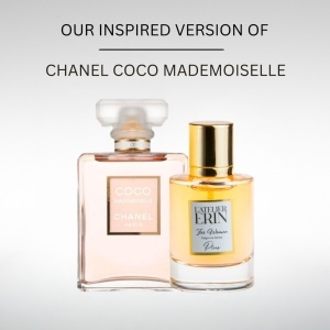 Apa de Parfum L’Atelier ERIN W11, 50 ml, pentru femei, inspirat din Chanel Coco Mademoiselle