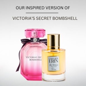 Apa de Parfum L’Atelier Erin W2, 50 ml, pentru femei, inspirat din Victoria Secret Bombshell