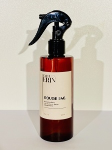 Spray odorizant de cameră L’Atelier Erin, aroma Baccarat Rouge 540, 250 ml, inspirat din MFK Baccarat Rouge 540
