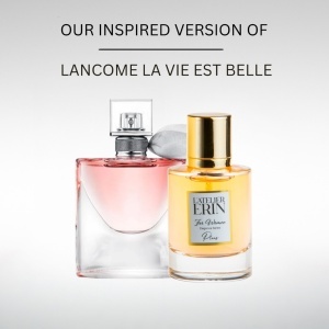 Apa de Parfum L’Atelier ERIN W15, 50 ml, pentru femei, inspirat din Lancome La vie est Belle
