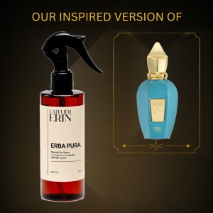 Parfum odorizant auto profesional L’Atelier Erin, aroma Erba Pura, 250 ml, inspirat din Sospiro Xerjoff Erba Pura