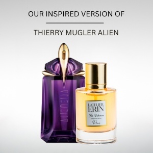 Apa de parfum L’Atelier ERIN W43, 50 ml, pentru femei, inspirat din Thierry Mugler Alien