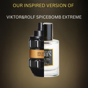 Apa de parfum L’Atelier Erin M80, 50 ml, pentru barbati, inspirat din Viktor&Rolf SpiceBomb Extreme