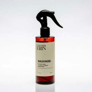 Spray odorizant de cameră L’Atelier Erin, aroma Sauvage, 250 ml, inspirat din Dior Sauvage