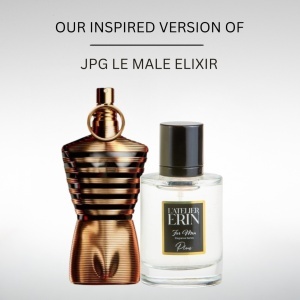 Apa de Parfum L’Atelier ERIN M139, 50ml, pentru barbati, inspirat din JPG Le Male Elixir
