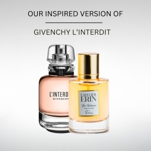 Apa de parfum L’Atelier Erin W161, 50 ml, pentru femei, inspirat din Givenchy L’Interdit