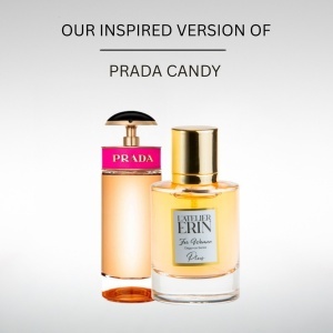 Apa de parfum L’Atelier ERIN W25, 50 ml, pentru femei, inspirat din Prada Candy