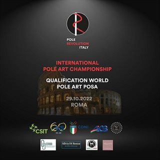 Pole Art 2022 Revolution Italia Roma POSA e CONI - Pole dance