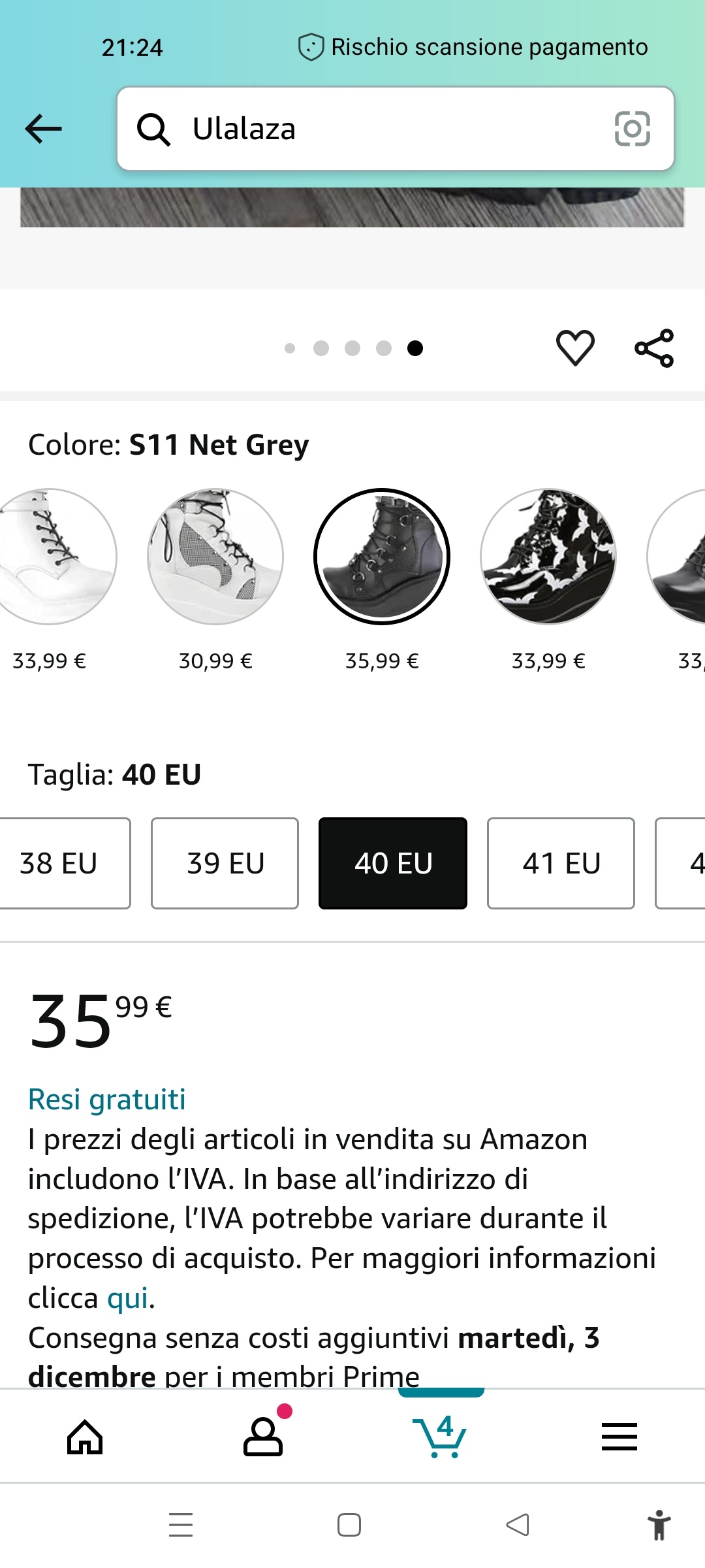 Rilevazione Profili Inganrevoli Marketplace