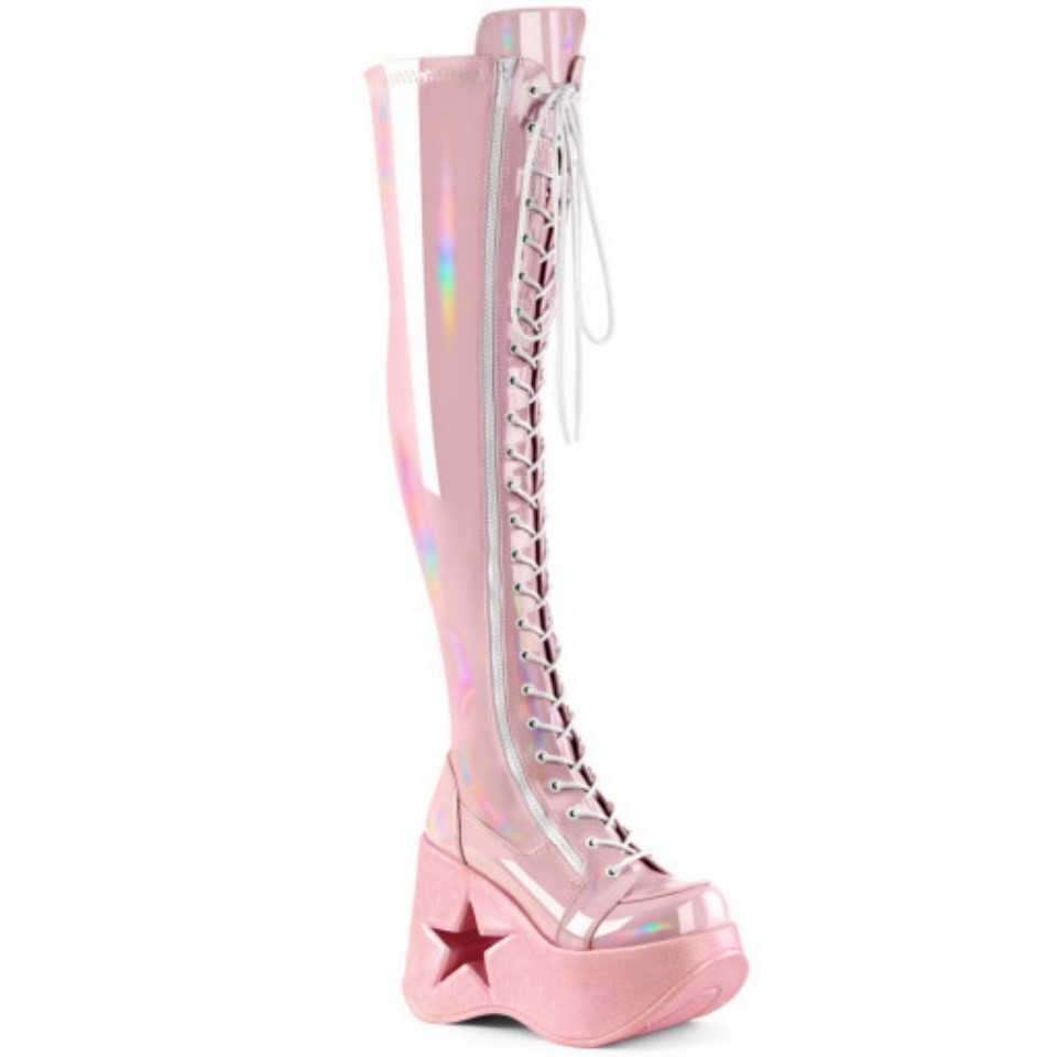 DemoniaCult Women's Over-the-Knee Boots