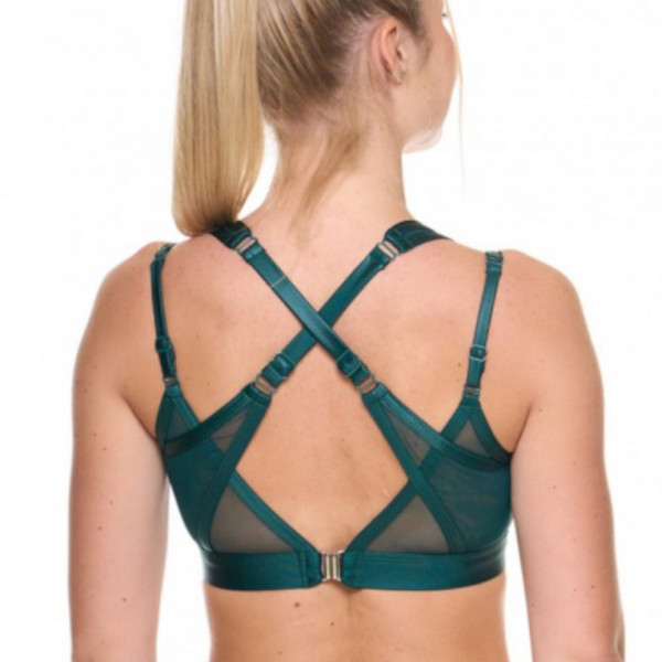 Top per pole dance schiena con regolazioni