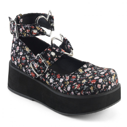 Demonia Cult SPRITE Scarpe a piattaforma e tacco da donna