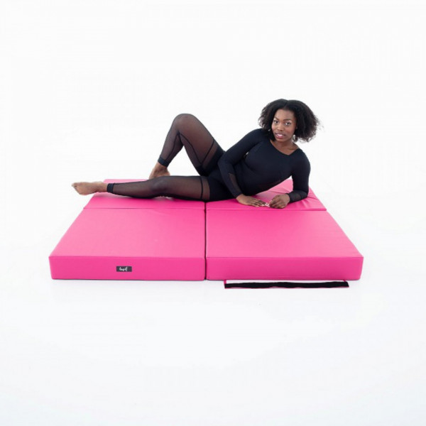 Materassino rosa 12 cm quadrato premium