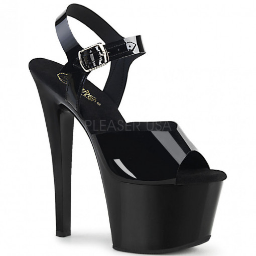 Pleaser SKY-308N Blk (Jelly-Like) TPU/Blk