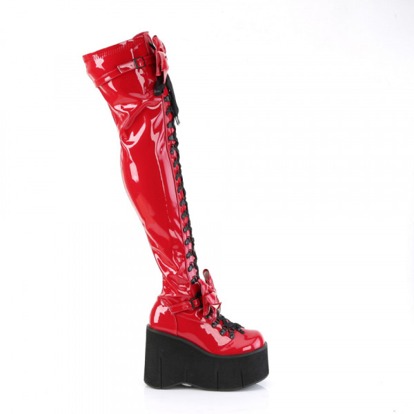Stivale Demonia Cult KERA-303 Red Pat
